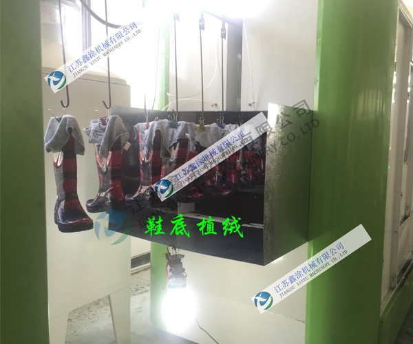鞋底植绒设备